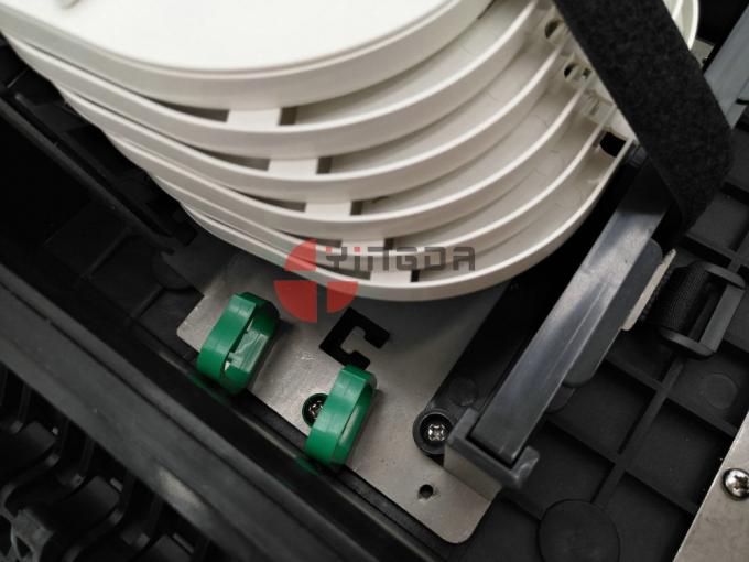 24 Ports 96 Cores PP Drop Cable IP68 Wall Mounted Fiber Optic Junction Box Inline Closure