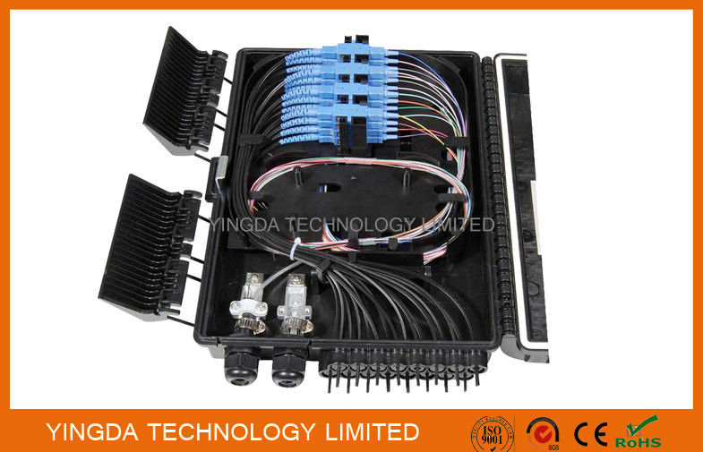 24 Fibers Fibre Termination Box Pole Mounting Fiber Optic Junction Box