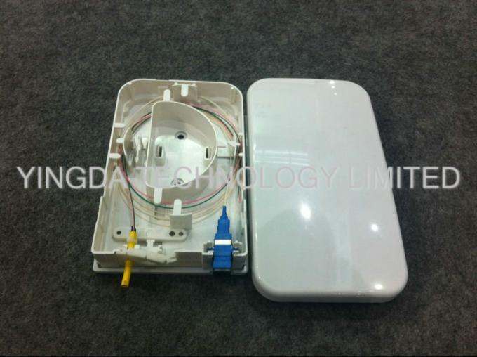 Multiple Fiber Pod Rack Drop In Indoor Drop Cable Fiber Optic Termination Box Rack Mount 2 Cores ISO ...