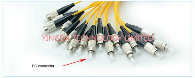 High Precise FTTH Network Passive Optical Splitter Module FC UPC SM 2.0mm