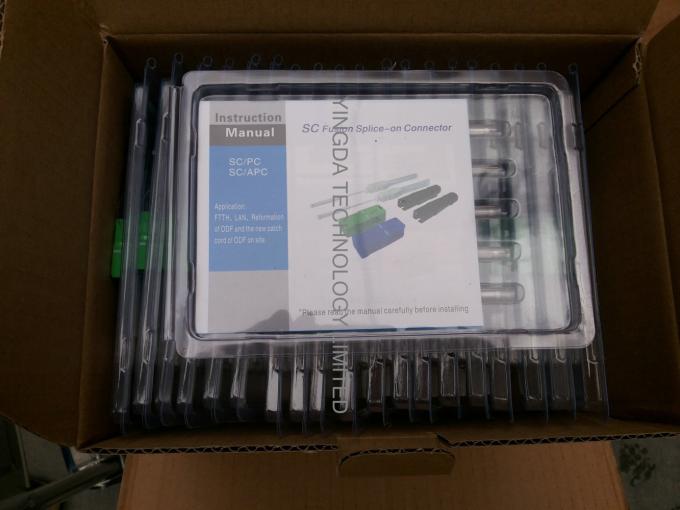 FTTH SC FC LC ST Fast Field Installable Connector, Fusion Splice-on