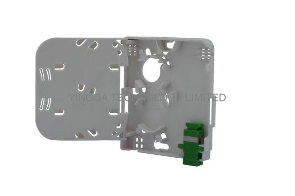 1 Port Customer Wall Outlet Fiber Terminal Box Faceplate SC / APC ...