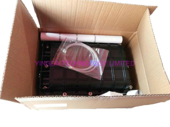 Straight Through Fiber Cable Joint Box 6 Ports 295 * 202 * 81mm Dimension