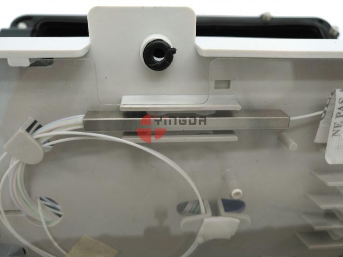 Straight Through Fiber Cable Joint Box 6 Ports 295 * 202 * 81mm Dimension