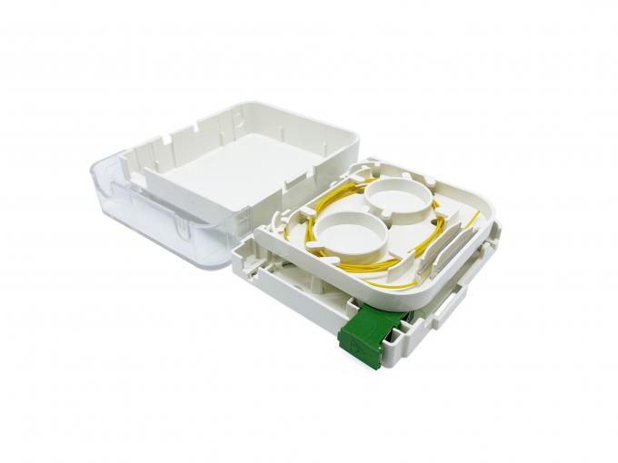 1 Port Customer Wall Outlet Fiber Terminal Box Faceplate SC / APC ...