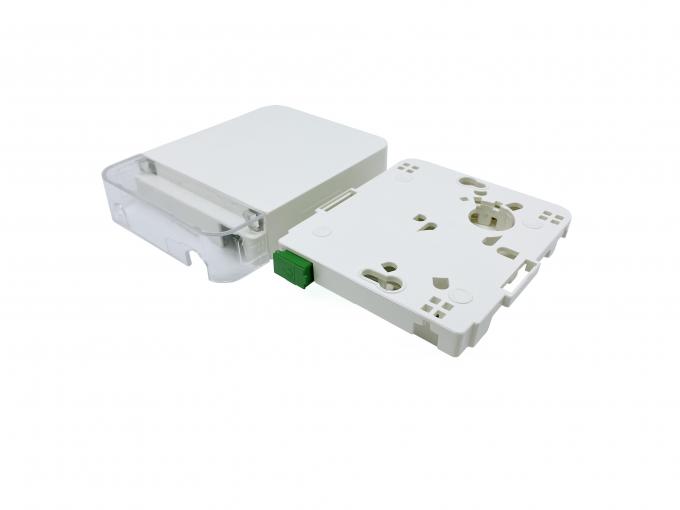 1 Port Customer Wall Outlet Fiber Terminal Box Faceplate SC / APC ...
