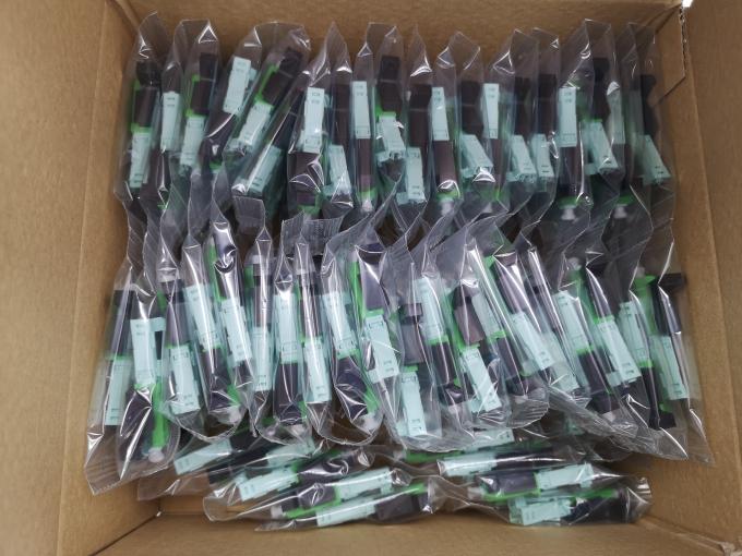 5G 0.2dB Ceramic C-Groove Fiber Optic Terminated Field Installable SC APC Connector 2*3mm Drop Cable 4
