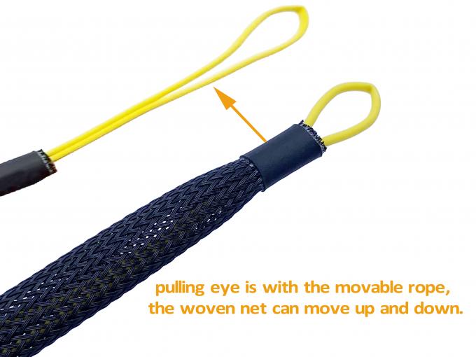 Armored Fiber Optic Patch Cord LC/APC/-LC/APC with Pulling Eye Rope ...
