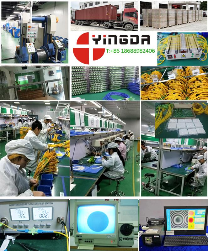 Ribbon Fiber Optic Breakout 4 6 12 Core Fan Out Kit 0.9mm Buffer Tube 2