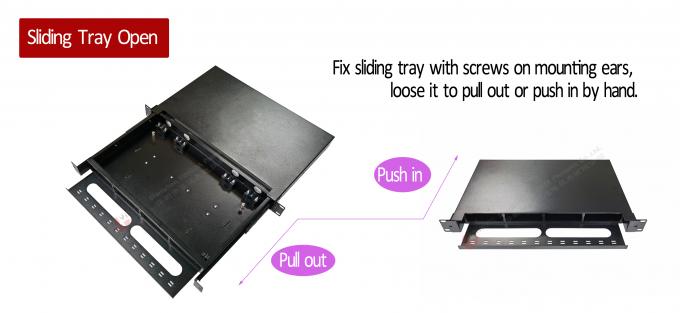 High Density MPO MTP Patch Panel for Data Center cabling system
