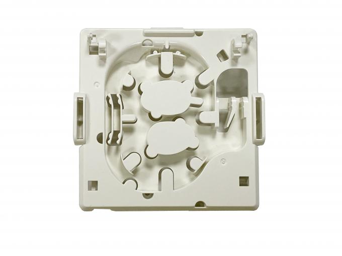 Unique design 4port Small Indoor Fiber Termination Box for 35mm DIN Rack Mounted 9
