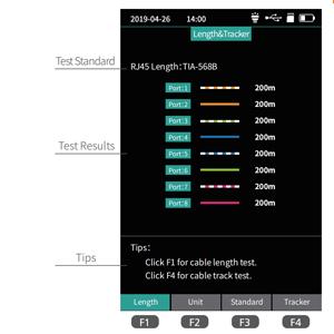 1310/1550nm SM Test Range 5m-60Km Mini OTDR 9 in 1 Tester with APC UPC SC/FC/ST/LC Adapter 5