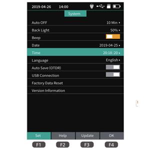1310/1550nm SM Test Range 5m-60Km Mini OTDR 9 in 1 Tester with APC UPC SC/FC/ST/LC Adapter 6