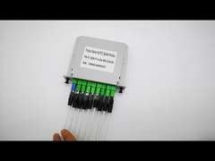 Optical Splitter PLC Cassette With Pigtail 1x8 PLC Balanced Inset Type SC APC LGX Splitter Box