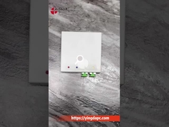 FRB-4C 4 Port Indoor Fiber Optic Outlet Box For DIN 35mm