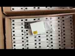 2 Port FTTH Indoor Fiber Optic Termination Box Unibody Wall Outlet 86*86*23mm