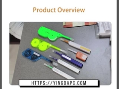 ST FC LC SC 2.5mm Fiber Optic Connector Cleaner Pen, One-Click Cleaner Pen 800 Times