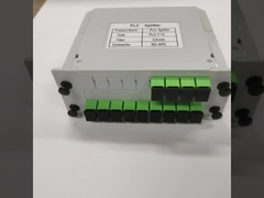 Optical Splitter PLC Cassette With Pigtail 1x8 PLC Balanced Inset Type SC APC LGX Splitter Box