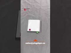 FTB86S Mini FTTH Fiber Optic Box Shutter SC Adapter 2 Ports Socket