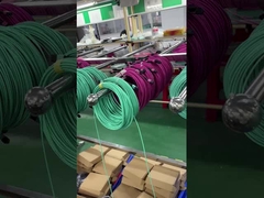 MPO 8 LC 3 MTP MPO Cable Patch Cord With QSFP SR4 Optical Transceivers