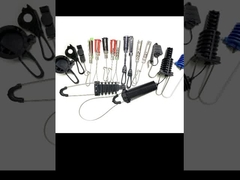 ODWAC-22 FTTH Flat Drop Cable Wire Tension Clamp For Figure 8 Cable Installation Kits