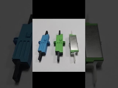 E2000 Fiber Optical Adapter RM Metal Shell Without Flange For ODF Rack