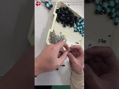 Polarity B 12 Fiber Optic MTP MPO APC Female to Male Patch Cord Truck Cable Assembly