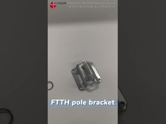 Fiber Optic H-type Hook Clamp Bracket Metal Cable Drop Wire Tension Clamps