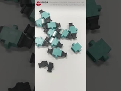 MPO Adapter OM3 MM Low Loss Quick Optical Adapter Auqa For Data Center Docking System