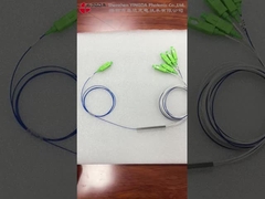 Factory Price FTTH Unbalanced 1*5 Mini Type PLC Splitter SC Connector Fiber Optic Telecom Power for 