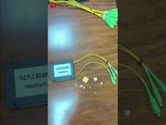 Fiber Optic PLC Splitter 1X2  with SC APC 