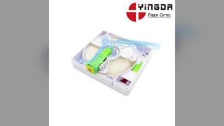 Invisible Fiber Optic Wall Outlet Easy FTTH Installation