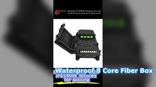 Durable 8 Core FTTH Splitter Box IP65 Rated Solution