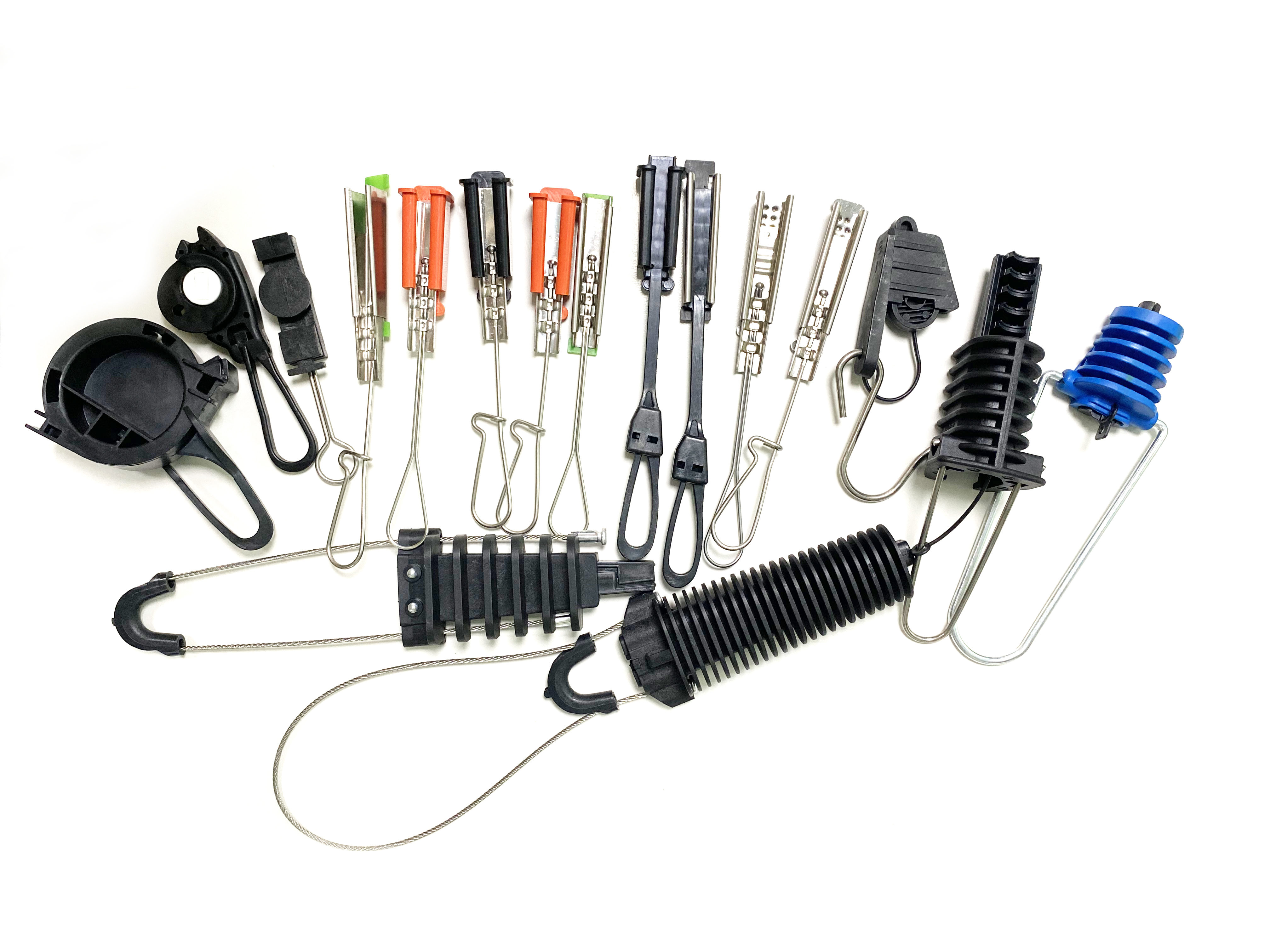 Latest company blogs about How many types drop wire clamp for FTTH Drop Cable?