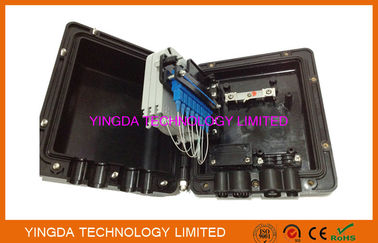 1 x 2 Bare Fiber Cable Joint Box , 36 Cores Optical Fiber Distribution Box For Drop Cable