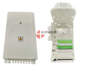 IP54 Outdoor Fiber Termination Box , Wall Mount Fiber Termination Box For FTTH Drop Cable