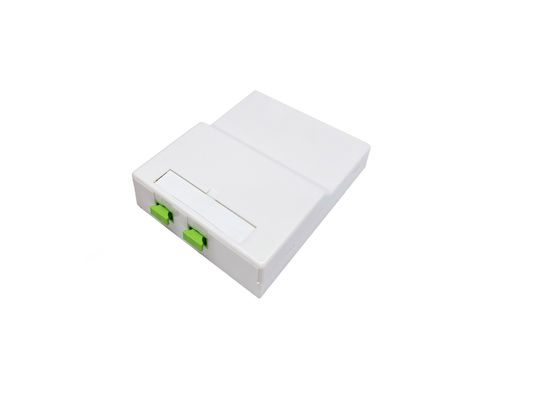 IP20 G657A1 Wall Mounted Termination Box For Fiber Optic Cable