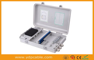 Fiber Optical Terminal Box , 16 Fiber Optic Splitter Box For SC / UPC / SC / APC Adapter