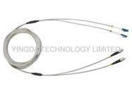 Full Armored Outdoor Optic Fiber Patch Cord DLC 2 Core Optical Cable Assembly