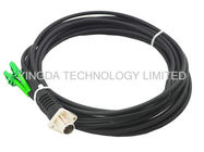 ODC Female Black Fiber Optic Patch Cord 4 Cores LC Optical Cable