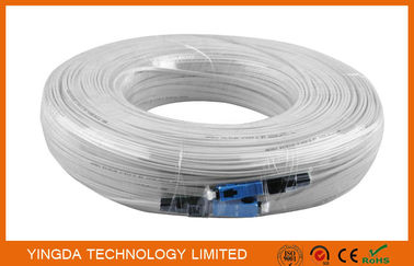 Buy 150M Fibre Patch Leads In FTTH Network Patch Cord  Indoor Wiring LSZH Sheath GJXFH online manufacture