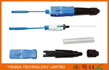 Fusion Splice Heat Shrink Tube FTTH Field Installable Connector SC / PC