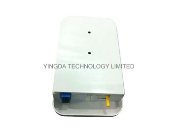 FTTH Wall mounted Box 2 Port Fiber Optic Termination Box SC LC Duplex