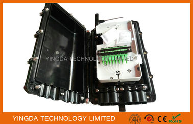 Buy Aerial Fiber Optic Cable Joint Box 1 x 2 Bare PLC Splitter For Bunchy Fibers 8 Cores online manufacture