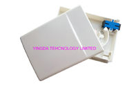 1 Port FTTH Box indoor Wall Mounting Resident Fiber Optical Distribution Box Faceplate