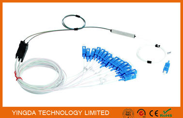 Buy LSZH G657A Fiber Optic PLC Splitter 1x4 Singlemode Tight Buffer 0.9mm online manufacture