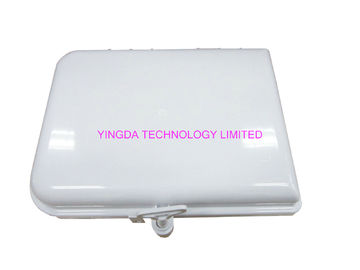 Outdoor iIP68 16 Ports Fiber Optic Cable PLC Splitter DistributionTermination Box White Plastic