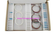 SC/UPC Coupler Fiber Optic PLC Splitter 2X8 900um 9/125um SM 1Meter G657A LSZH
