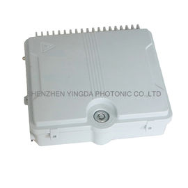 High Strength GPON 12 Fiber Optic Termination Box , Fiber Optic Splitter Box with SC/APC Adapter