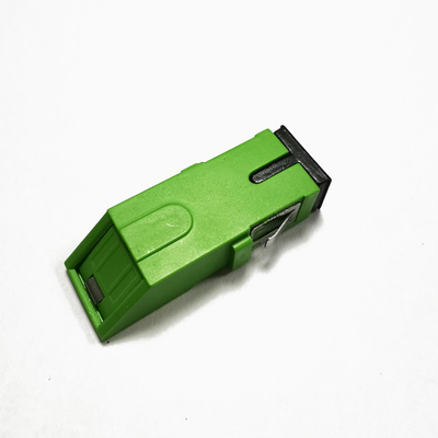 Buy SC APC SM SX Fiber Optical Adapter Auto Inner Shutter No Flange online manufacture